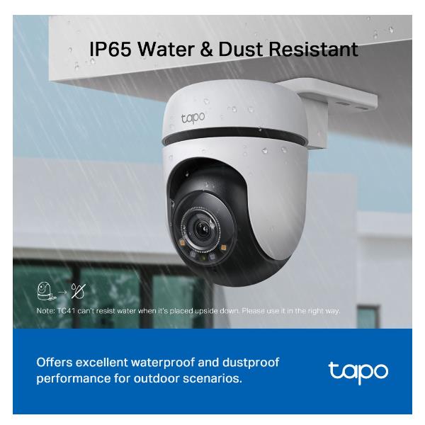 Telecamera IP Esterna TP-LINK TC41 Dome Wi-Fi con Sensore Movimento - immagine 4