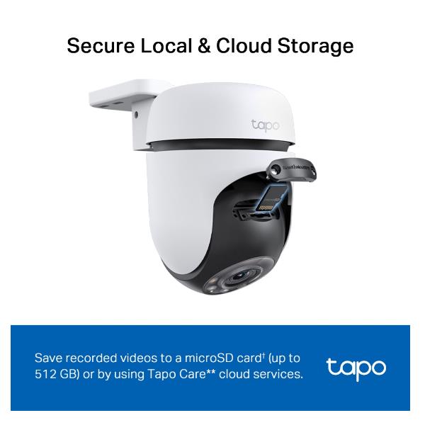 Telecamera IP Esterna TP-LINK TC41 Dome Wi-Fi con Sensore Movimento - immagine 9