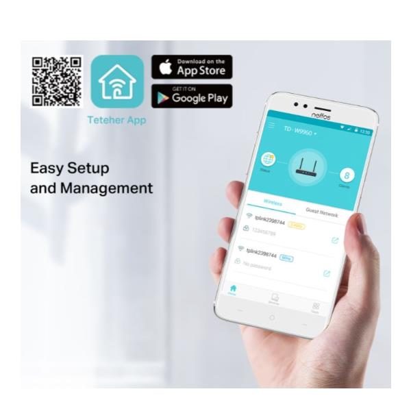 Router TP-LINK TD-W9960 ADSL/VDSL 3 Porte LAN WAN Secondaria - immagine 2