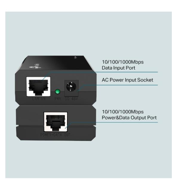 Alimentatore PoE TP-LINK TL-POE150S Gigabit per Moduli SFP - immagine 4