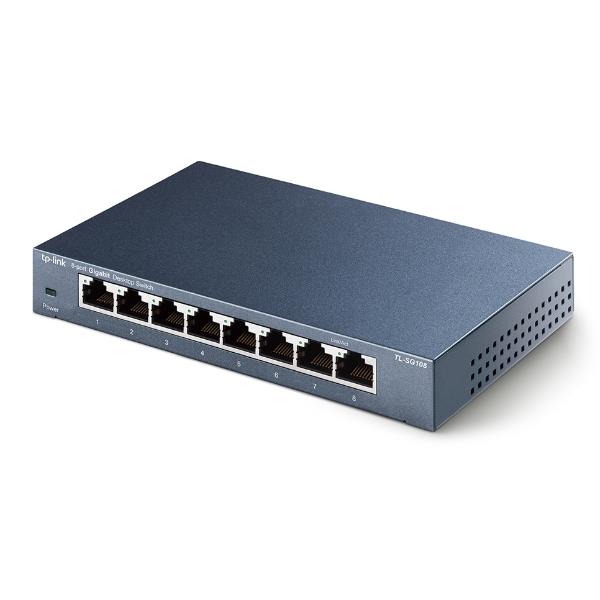 Switch TP-LINK Desktop 8 Porte Gigabit Unmanaged - immagine 2