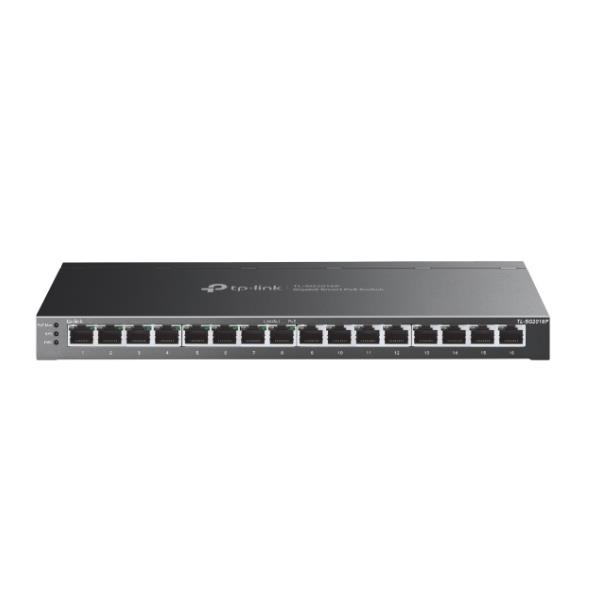 Switch TP-LINK TL-SG2016P 16 Porte Gigabit 8 PoE Gestito - immagine 2