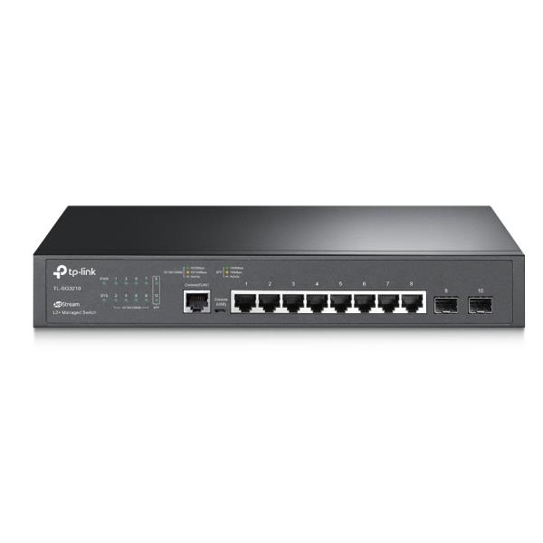 Switch TP-LINK TL-SG3210 8 Porte Gigabit + 2 Uplink Layer 2+ - immagine 2