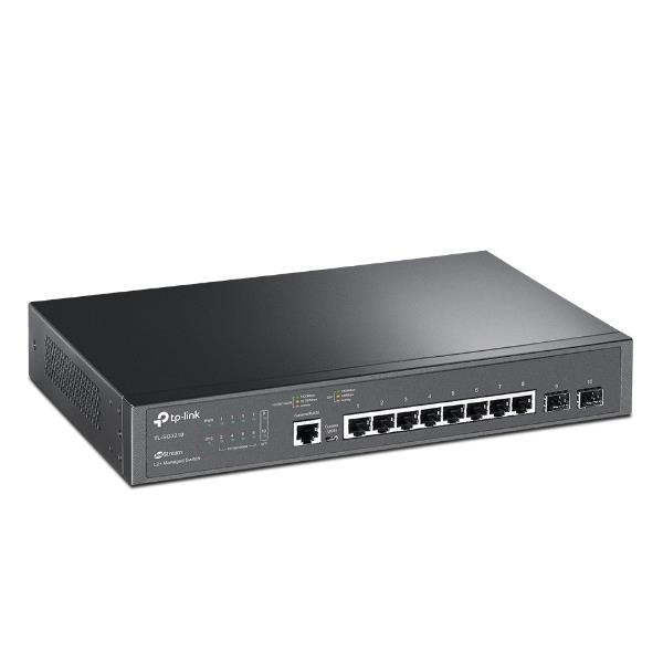 Switch TP-LINK TL-SG3210 8 Porte Gigabit + 2 Uplink Layer 2+ - immagine 4