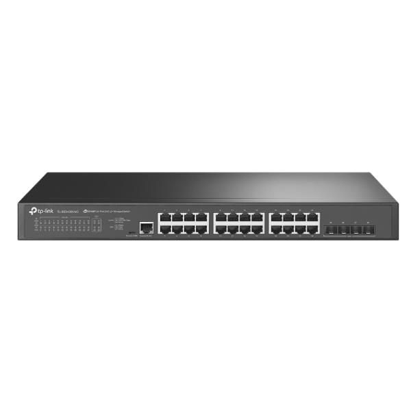 Switch TP-LINK TL-SG3428XPP-M2 28 Porte Gigabit 24 PoE+ 4 SFP - immagine 2