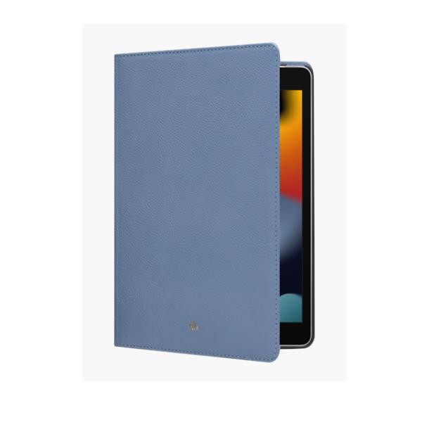 Custodia iPad 10.2" Dbramante 1928 Tokyo Pelle Blu per 9th Gen - immagine 2