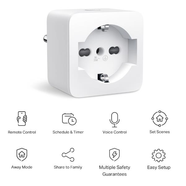 Presa Smart TP-LINK TP10 WiFi Bianco - immagine 3