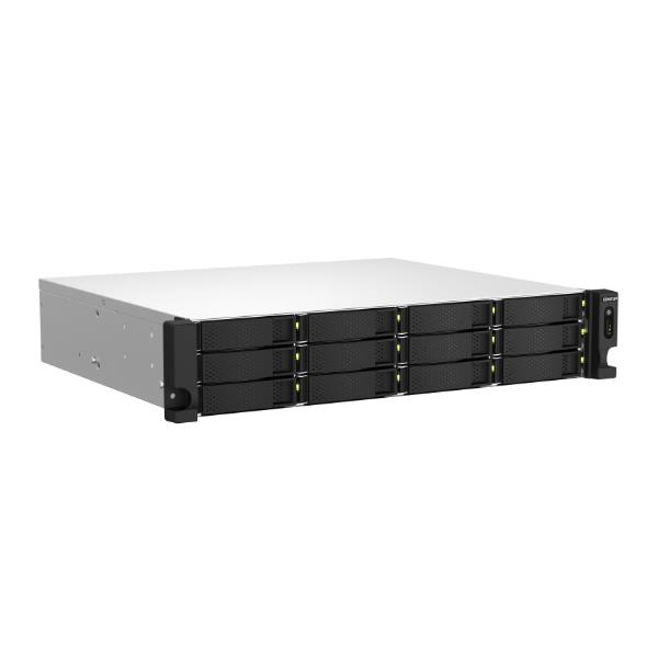 NAS Qnap TS-1264U-RP-8G Rack 12 Bay 2.5GbE - immagine 4