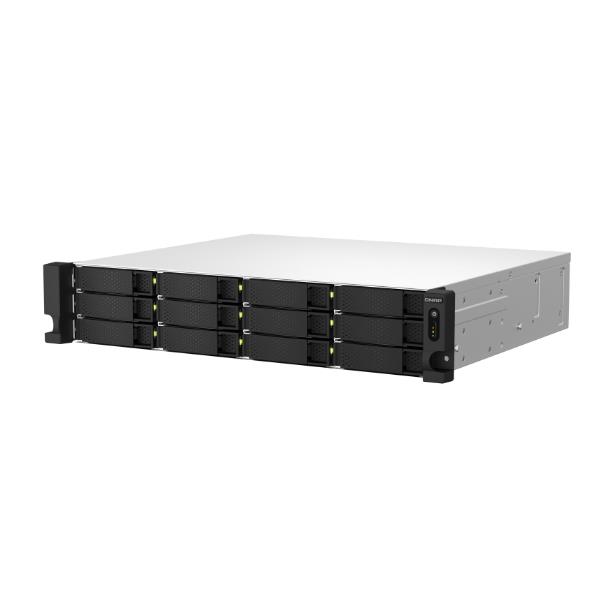 NAS Qnap TS-1264U-RP-8G Rack 12 Bay 2.5GbE - immagine 5