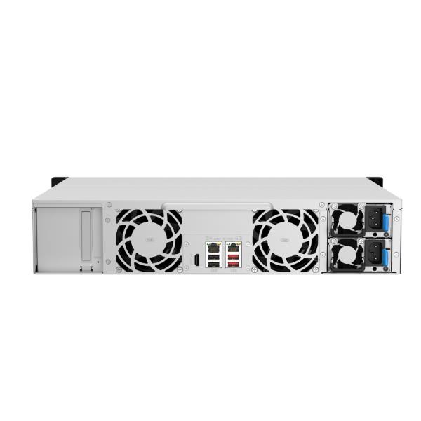 NAS Qnap TS-1264U-RP-8G Rack 12 Bay 2.5GbE - immagine 6