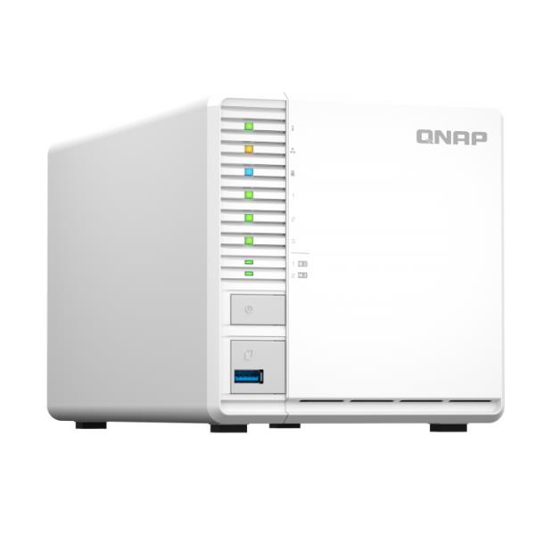 NAS Qnap TS-364 Tower 3 Bay 2.5GbE 8GB RAM - immagine 3