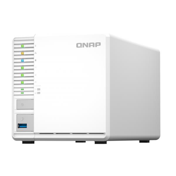 NAS Qnap TS-364 Tower 3 Bay 2.5GbE 8GB RAM - immagine 4