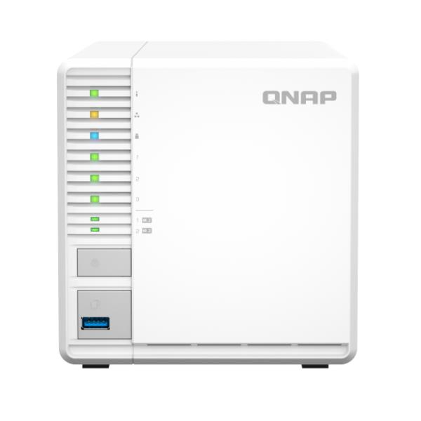 NAS Qnap TS-364 Tower 3 Bay 2.5GbE 8GB RAM - immagine 5