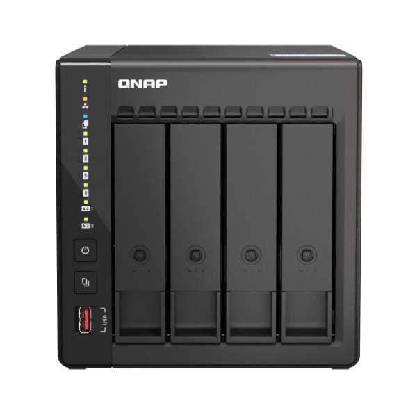 NAS Qnap TS-453E-8G Tower 4 Bay SATA 2.5GbE - immagine 4