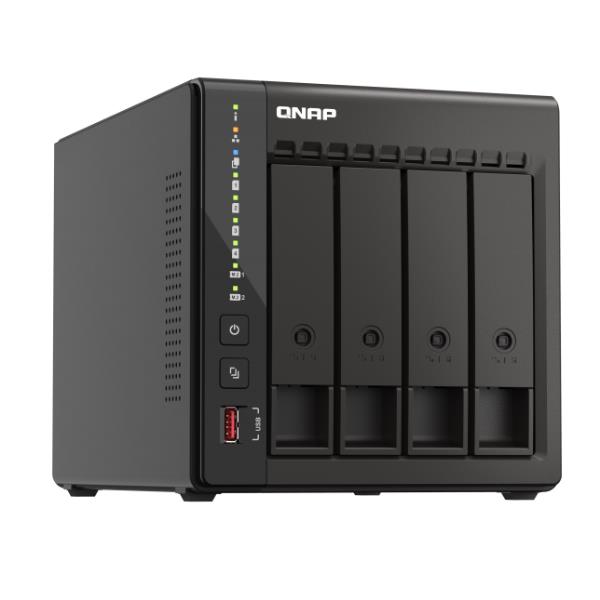 NAS Qnap TS-453E-8G Tower 4 Bay SATA 2.5GbE - immagine 5