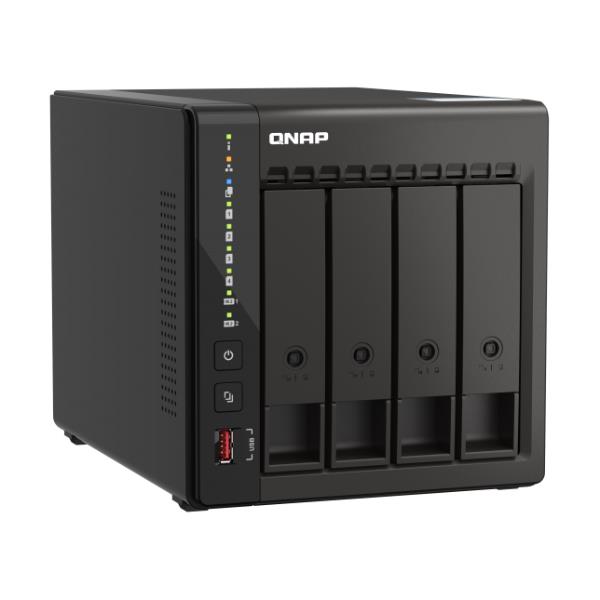 NAS Qnap TS-453E-8G Tower 4 Bay SATA 2.5GbE - immagine 6