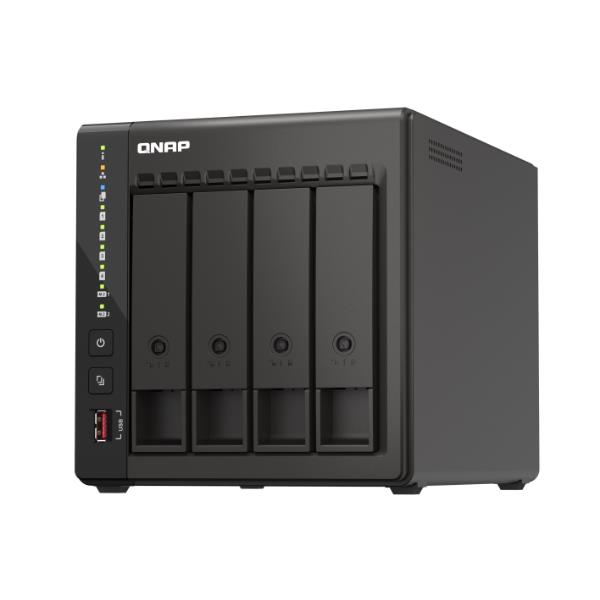 NAS Qnap TS-453E-8G Tower 4 Bay SATA 2.5GbE - immagine 7