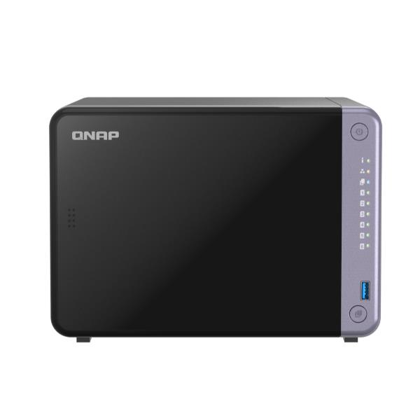 NAS Qnap TS-632X-4G Tower 6 Bay SATA 2.5GbE - immagine 3