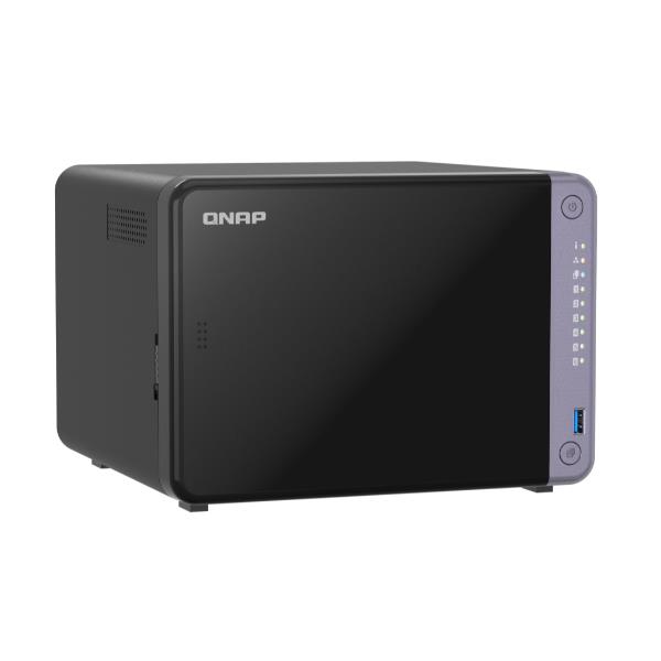 NAS Qnap TS-632X-4G Tower 6 Bay SATA 2.5GbE - immagine 6