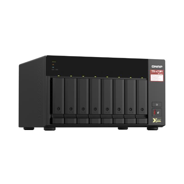 NAS Qnap TS-873A-8G Tower 8 Bay SATA Gigabit - immagine 3