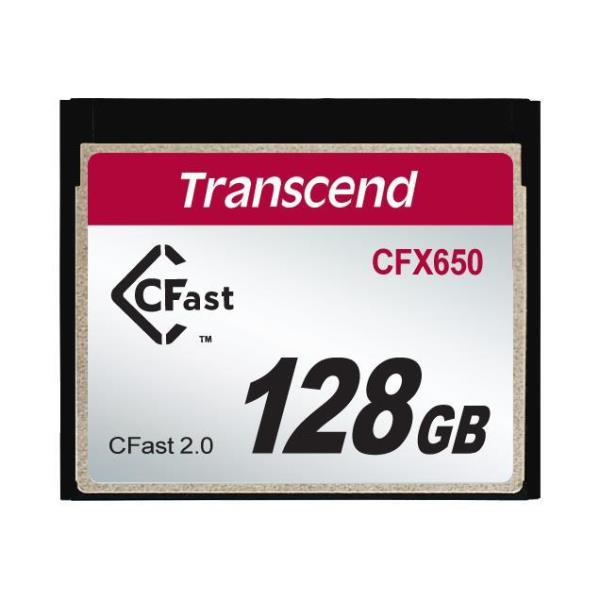 Memory Card CFast Transcend TS128GCFX650 128GB 510MB/s 370MB/s - immagine 2
