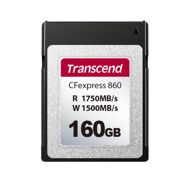 Memory Card CFast Transcend TS160GCFE860 160GB 1750MB/s 1500MB/s - immagine 2