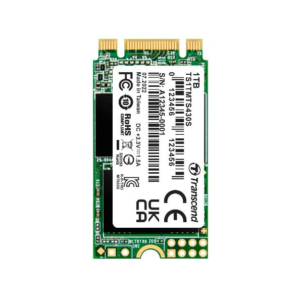 SSD Interno Transcend TS1TMTS430S M.2 2242 1TB SATA3 - immagine 3
