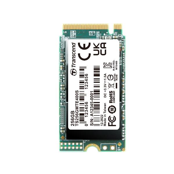 SSD Interno Transcend TS256GMTE400S M.2 256GB PCIe NVMe - immagine 2