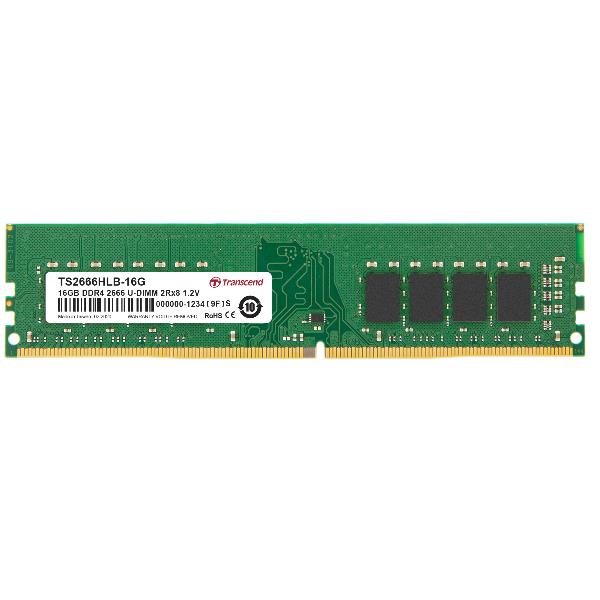 Modulo RAM DDR4 Transcend TS2666HLB-16G 16GB 2666MHz UDIMM - immagine 2