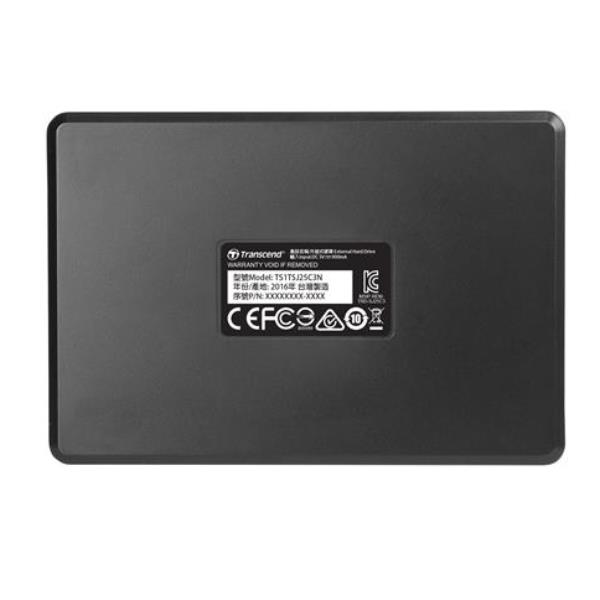 HDD Esterno Transcend TS2TSJ25C3N 2.5" 2TB USB 3.1 7200rpm - immagine 4