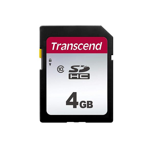 Memory Card SD Transcend 4GB Classe 10 20MB/s - immagine 2