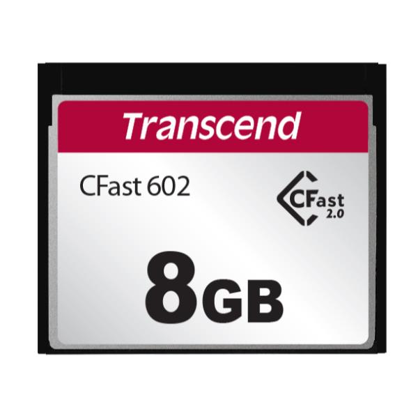 Memory Card CFast Transcend TS8GCFX602 8GB 140MB/s Lettura - immagine 3