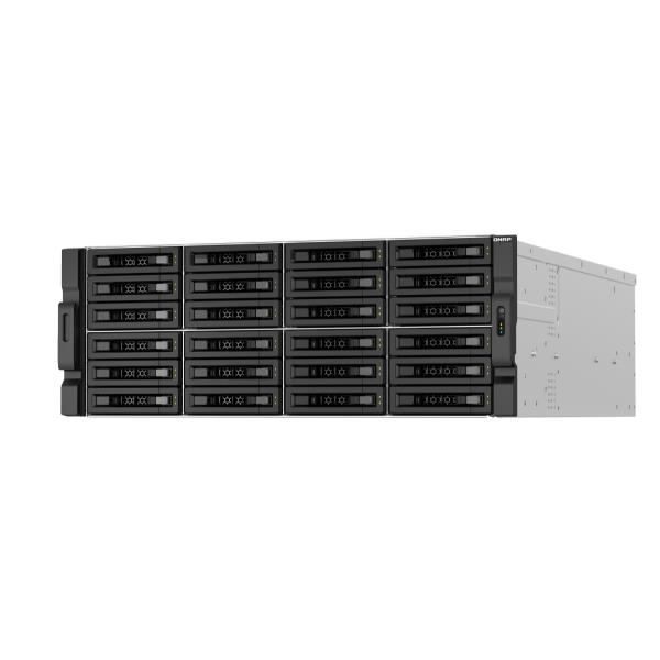 NAS Qnap TS-h3087XU-RP Rack 30 Bay 10GbE 64GB RAM - immagine 2