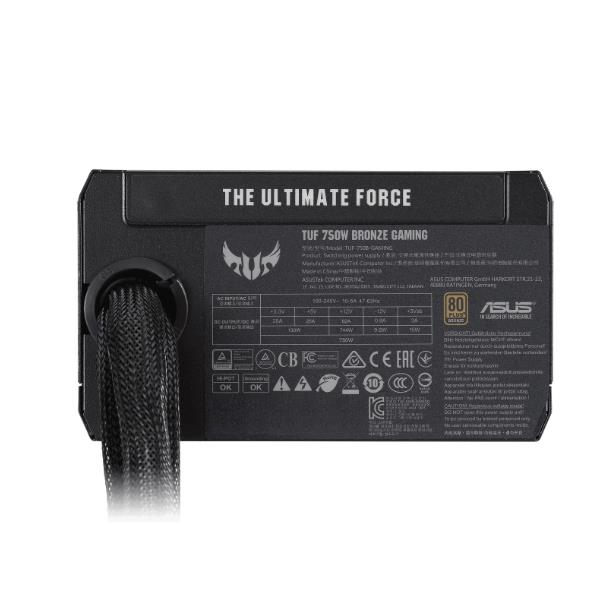 Alimentatore PC Asus TUF Gaming 750W 80 Plus Bronze - immagine 3