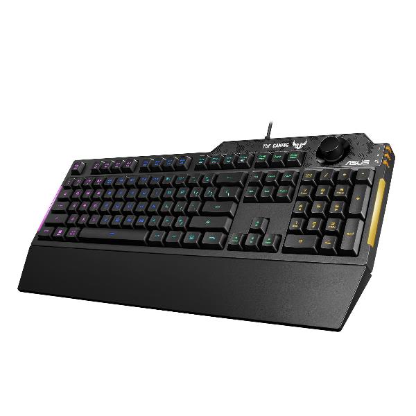 Tastiera Gaming Asus TUF GAMING K1 USB Retroilluminata Italiana - immagine 3