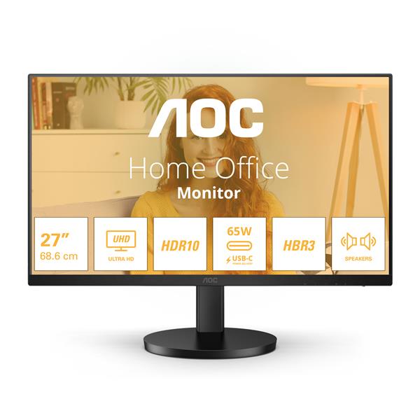Monitor AOC U27B3CF 27" 4K IPS con regolazione altezza - immagine 11