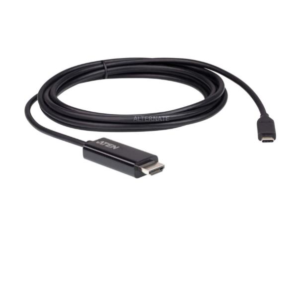 Adattatore Aten UC3238 USB-C a HDMI Maschio Nero - immagine 2