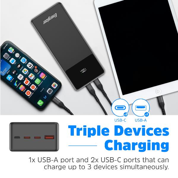 Power Bank Energizer Ultimate 27000mAh USB-C/A - immagine 5