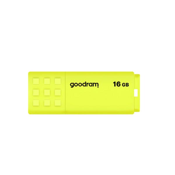 Chiavetta USB Goodram UME2 16GB USB 2.0 Gialla - immagine 2