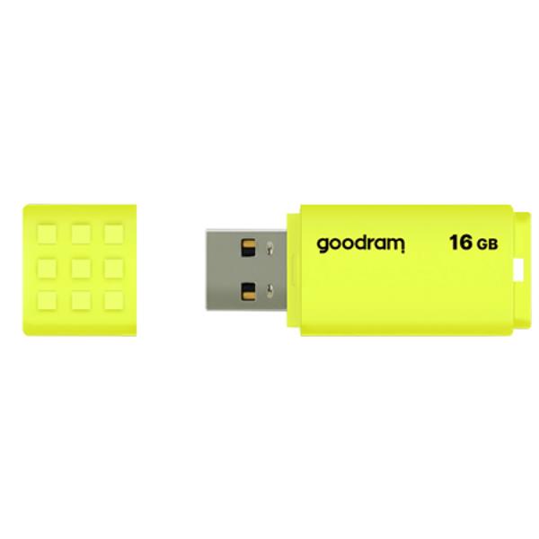 Chiavetta USB Goodram UME2 16GB USB 2.0 Gialla - immagine 4