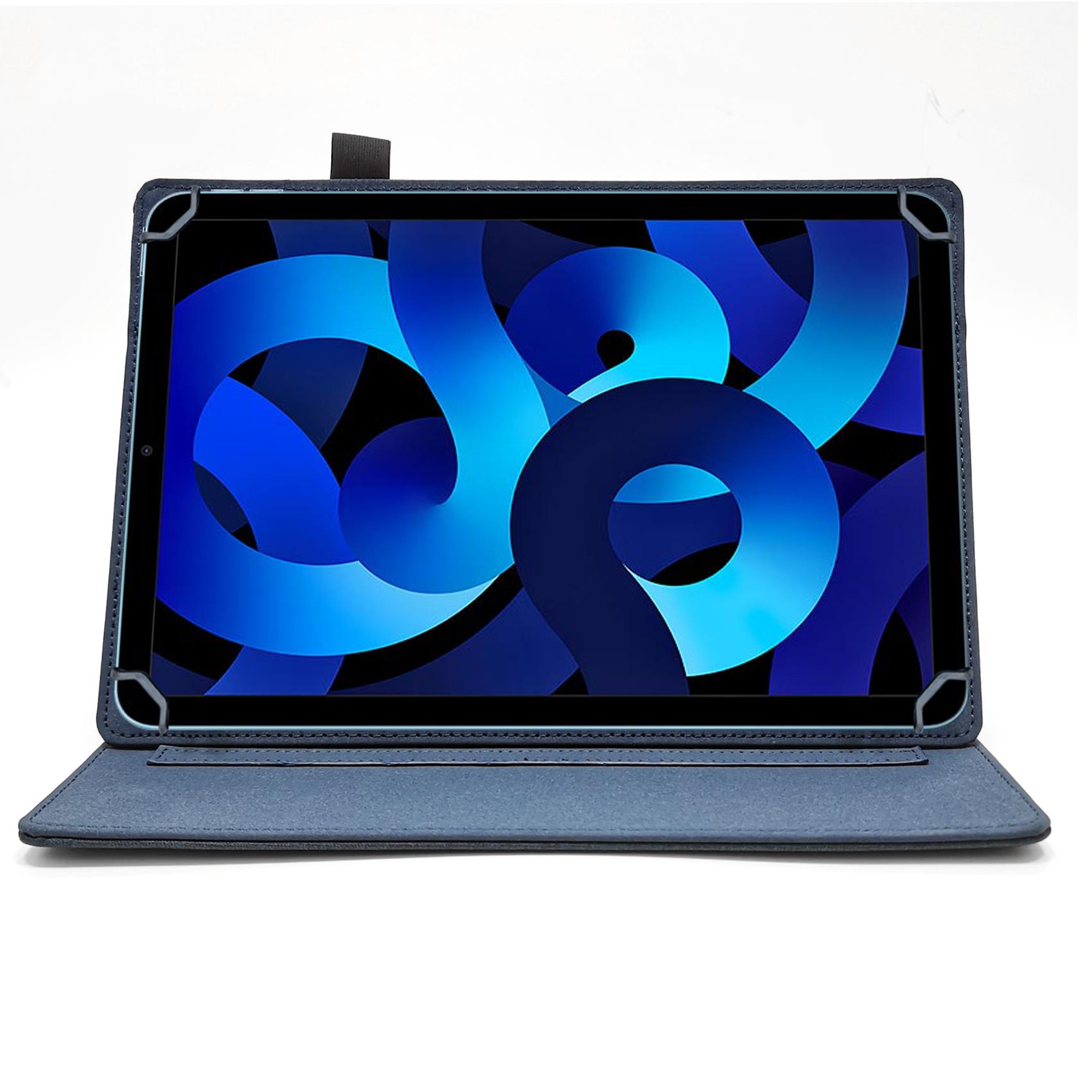 Custodia Tablet Celly UNIFOLIOTAB 11" Universale Blu - immagine 5