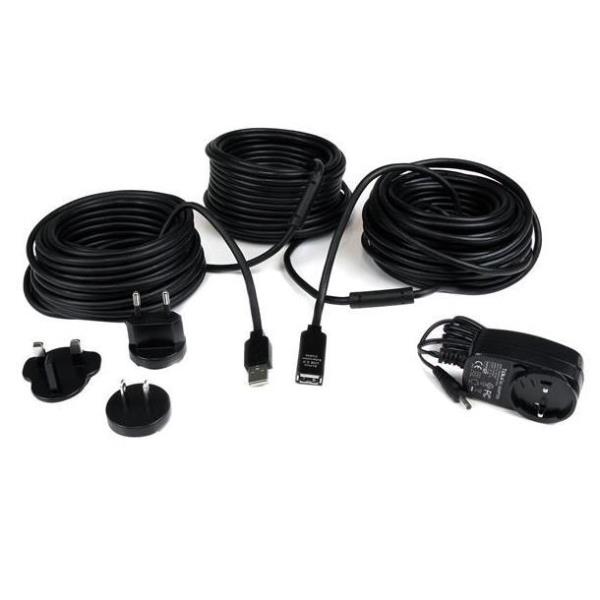 Cavo di Estensione USB 2.0 Attivo Startech 25m Tipo A Maschio/Femmina - immagine 2