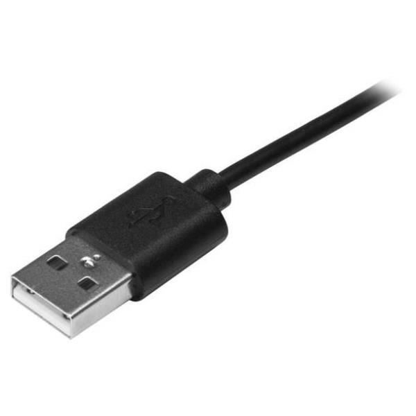 Cavo USB-C a USB-A Startech 2 metri USB 2.0 Nero - immagine 3