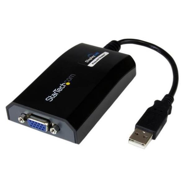 Adattatore USB VGA Startech Nero USB 2.0 a VGA - immagine 3