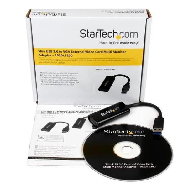 Adattatore Video Startech USB 3.0 a VGA Nero - immagine 5