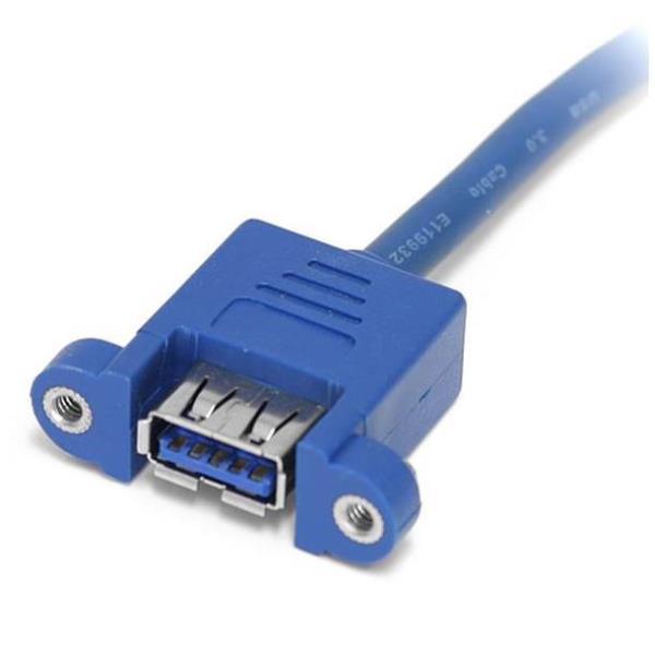 Cavo Estensione USB 3.0 Startech a 2 Porte per Pannello - SKU: USB3SPNLAFHD - Immagine 3