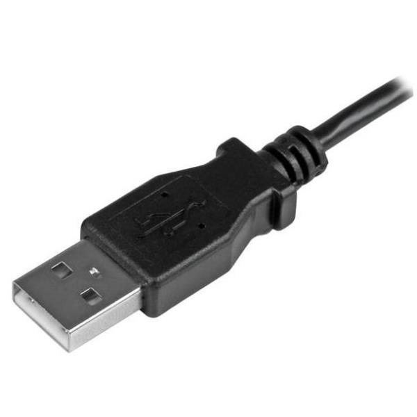 Cavo USB Startech Micro USB 2.0 A Maschio a B Maschio 1m Nero - immagine 3