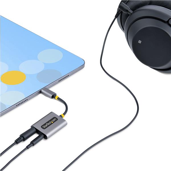 Adattatore USB-C a Jack 3.5mm Startech per Audio - immagine 2