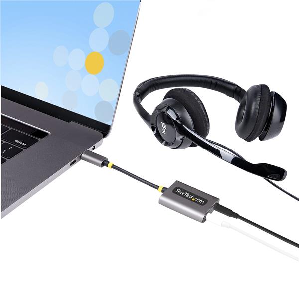 Adattatore USB-C a Jack 3.5mm Startech per Audio - immagine 6
