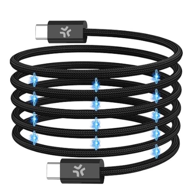 Cavo USB-C Magnetico Celly 60W 2 metri Power Delivery - immagine 5